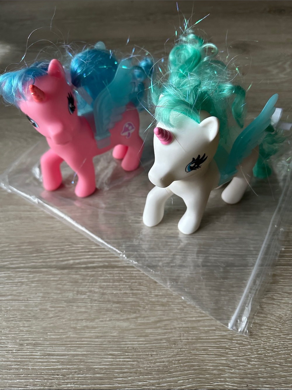 Pink & White my little pony Unicorn Toy Set